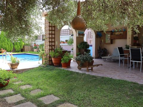 Garden and pool